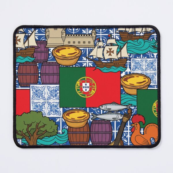 Item preview, Vibrant Portugal Heritage National Pride Collage Art designed and sold by DGtaLrtcom.