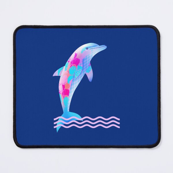 Item preview, Flower Dolphin | Tribal Spirit Sea Art designed and sold by WestIndigo.