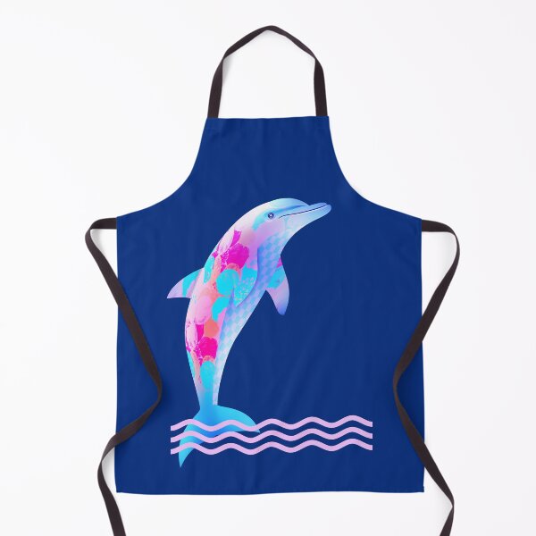 Item preview, Flower Dolphin | Tribal Spirit Sea Art designed and sold by WestIndigo.