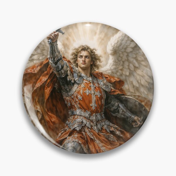 Item preview, Divine Warrior Archangel Michael designed and sold by AliceWhiteDF.
