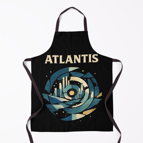 Item preview, Atlantis Abstract Modern Art Design designed and sold by Retr0Tshirts.