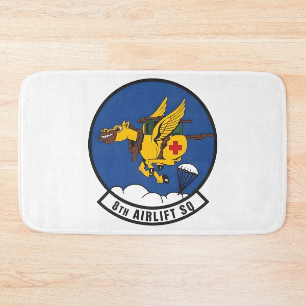 Item preview, Official Emblem of the 8th Airlift Squadron: The Flying Mule designed and sold by CharlieDesings.