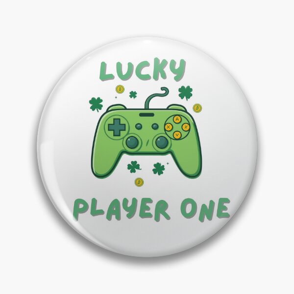 Item preview, Lucky Player One - St Patrick's Day Gamer Gift designed and sold by TobiasLogic.