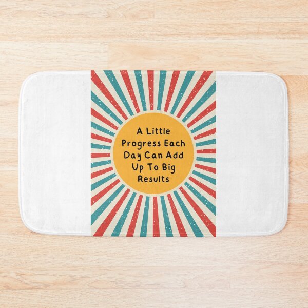 Item preview, A Little Progress Each Day Can Add Up To Big Results designed and sold by Dondonmart.