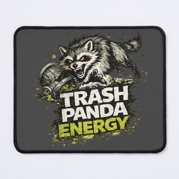 Item preview, The energy of the garbage panda designed and sold by SergeyDigital.