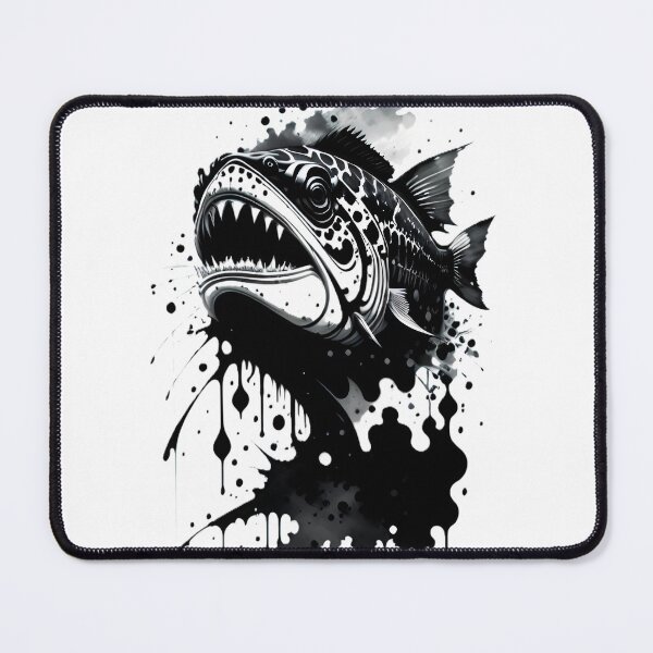 Item preview, piranha designed and sold by DonnaBlankaArt.