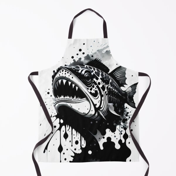 Item preview, piranha designed and sold by DonnaBlankaArt.