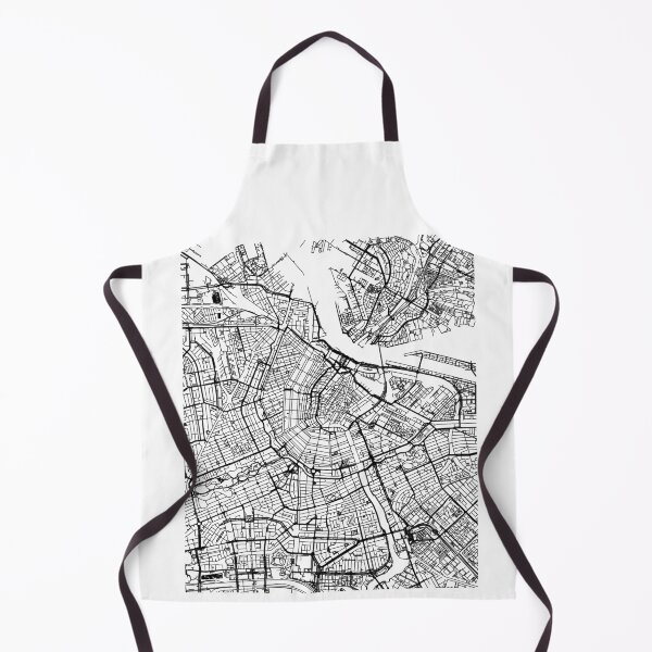 Item preview, Amsterdam Netherlands Holland poster map designed and sold by DopamineDr0p.