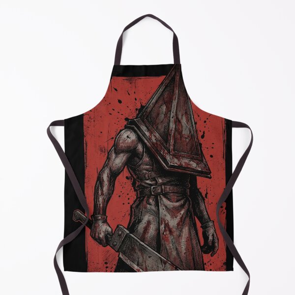 Item preview, Bloody Apron Pyramid Head Silent Hill 2 Remake Red Pyramid Thing Executioner designed and sold by Senpaiwaves.