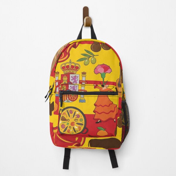 Item preview, Vibrant Spain Heritage National Pride Collage Art designed and sold by DGtaLrtcom.