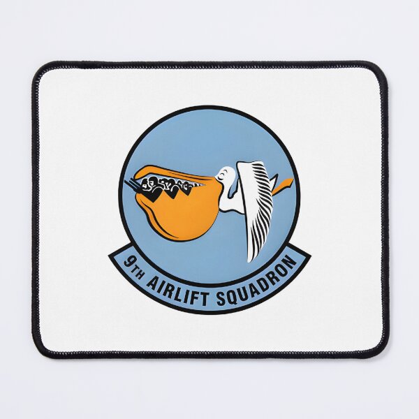 Item preview, Official Emblem of the 9th Airlift Squadron: The Cargo Pelican designed and sold by CharlieDesings.