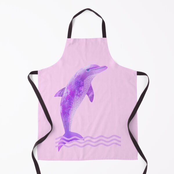 Item preview, Moonage Pink Dolphin | Tribal Spirit Sea Art designed and sold by WestIndigo.