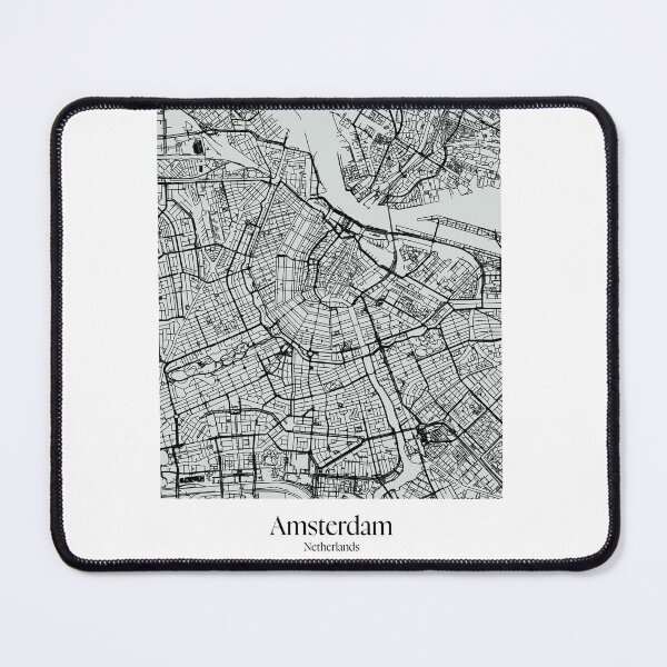 Item preview, Color Amsterdam Netherlands Holland poster map designed and sold by DopamineDr0p.