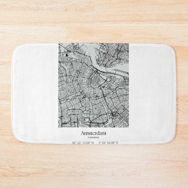 Item preview, Color Amsterdam Netherlands Holland poster map designed and sold by DopamineDr0p.