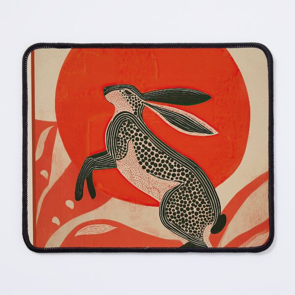 Item preview, Hare and the Red Sun designed and sold by Branka Kodzoman.