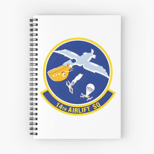 Item preview, Official Emblem of the 14th Airlift Squadron: The Paratrooper Stork designed and sold by CharlieDesings.