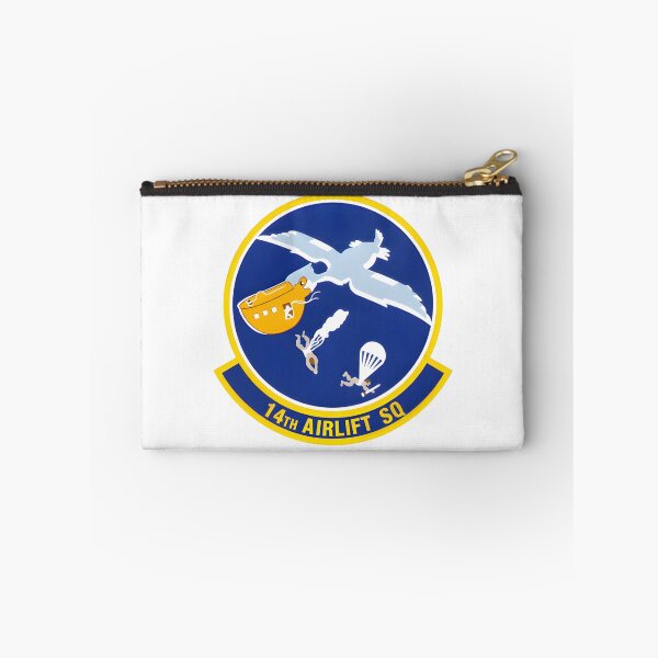 Item preview, Official Emblem of the 14th Airlift Squadron: The Paratrooper Stork designed and sold by CharlieDesings.