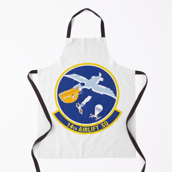 Item preview, Official Emblem of the 14th Airlift Squadron: The Paratrooper Stork designed and sold by CharlieDesings.
