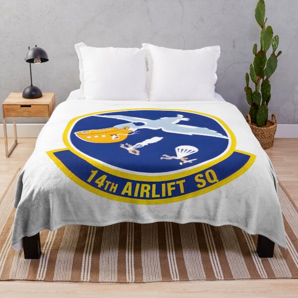Item preview, Official Emblem of the 14th Airlift Squadron: The Paratrooper Stork designed and sold by CharlieDesings.