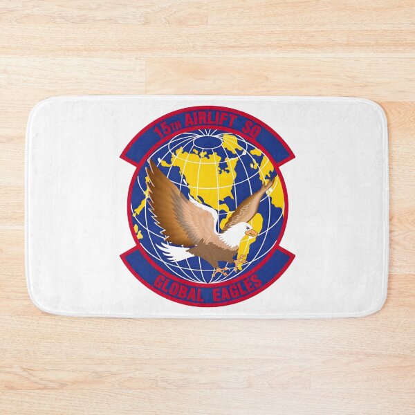 Item preview, Official Emblem of the 15th Airlift Squadron: Global Eagles designed and sold by CharlieDesings.