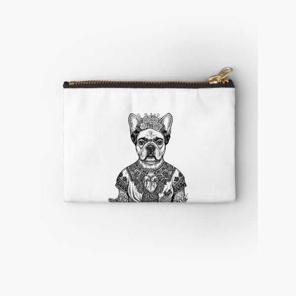 Item preview, Pawfect Masterpieces - Floral Self-Portrait French Bulldog – Artist Inspired Parody designed and sold by PhokaPhokich.