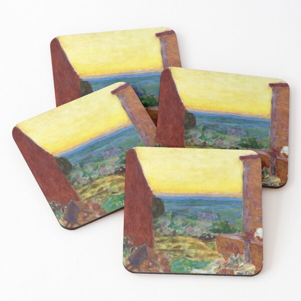 Item preview, Landscape  Sunset   1912  - Pierre Bonnard designed and sold by nebelimr.