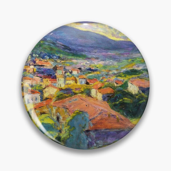 Item preview, Landscape at Le Cannet   c 1938 France  - Pierre Bonnard designed and sold by nebelimr.