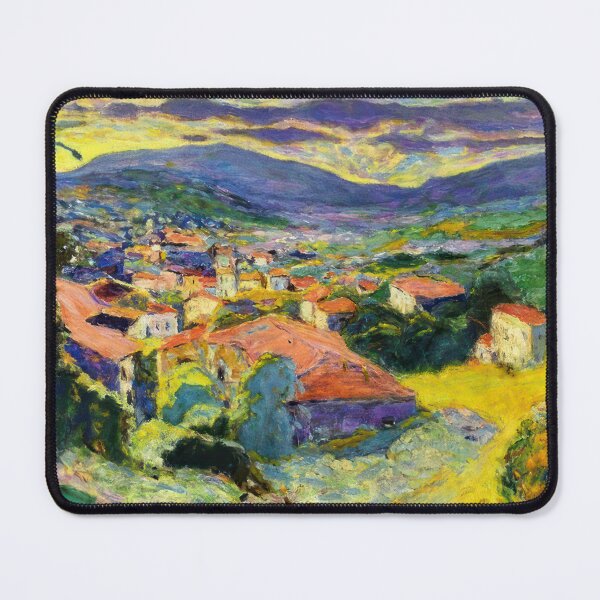 Item preview, Landscape at Le Cannet c 1938 France - Pierre Bonnard designed and sold by nebelimr.