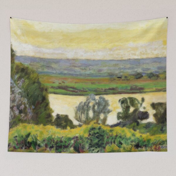 Item preview, Landscape at Vernon   1915  - Pierre Bonnard designed and sold by nebelimr.