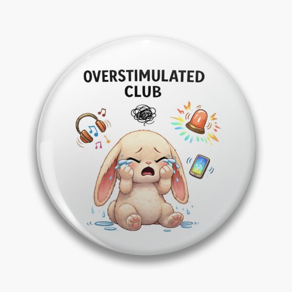 Item preview, Overstimulated Club Bunny designed and sold by PriyankaSonara.