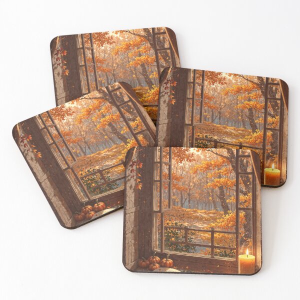 Item preview, Autumn Evening Reading designed and sold by The Dream Lab.