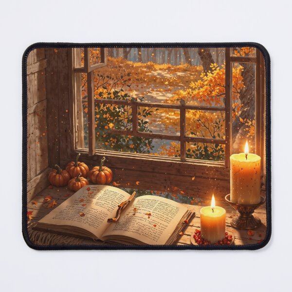 Item preview, Autumn Evening Reading designed and sold by The Dream Lab.