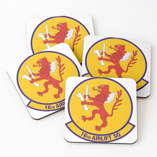 Item preview, Official Emblem of the 16th Airlift Squadron designed and sold by CharlieDesings.