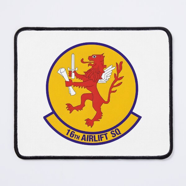 Item preview, Official Emblem of the 16th Airlift Squadron designed and sold by CharlieDesings.