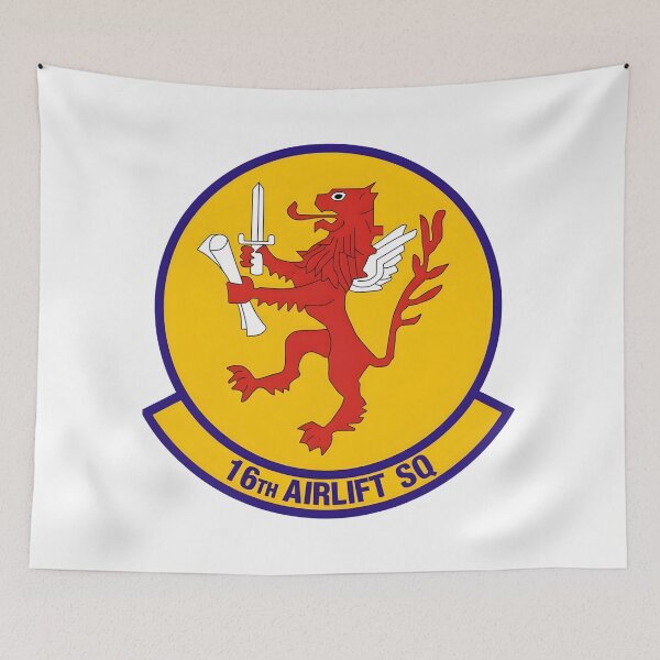 Item preview, Official Emblem of the 16th Airlift Squadron designed and sold by CharlieDesings.