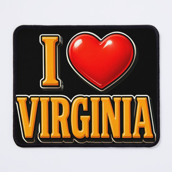 Item preview, I Love Virginia County Cavan Ireland designed and sold by OliDesigns.