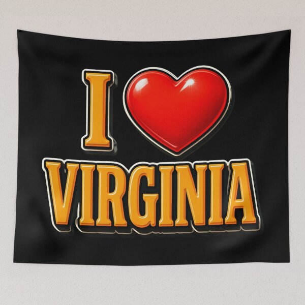 Item preview, I Love Virginia County Cavan Ireland designed and sold by OliDesigns.