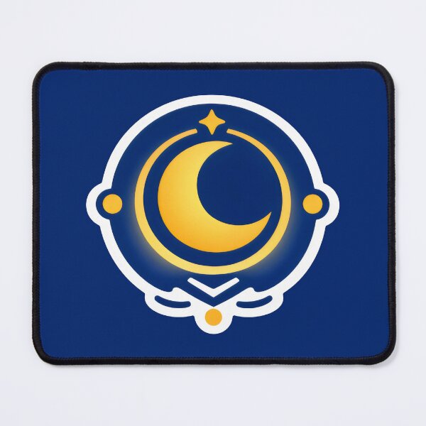 Item preview, Crescent Moon Badge Modern Islamic Celestial Symbol designed and sold by SplashTastic.