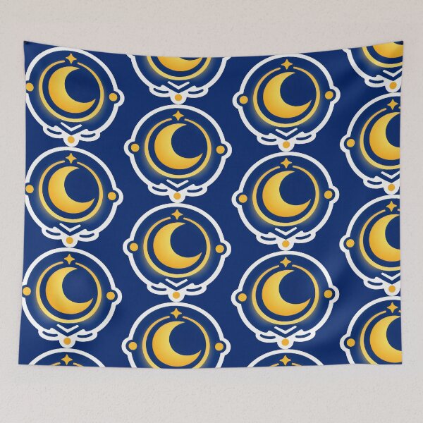 Item preview, Crescent Moon Badge Modern Islamic Celestial Symbol designed and sold by SplashTastic.