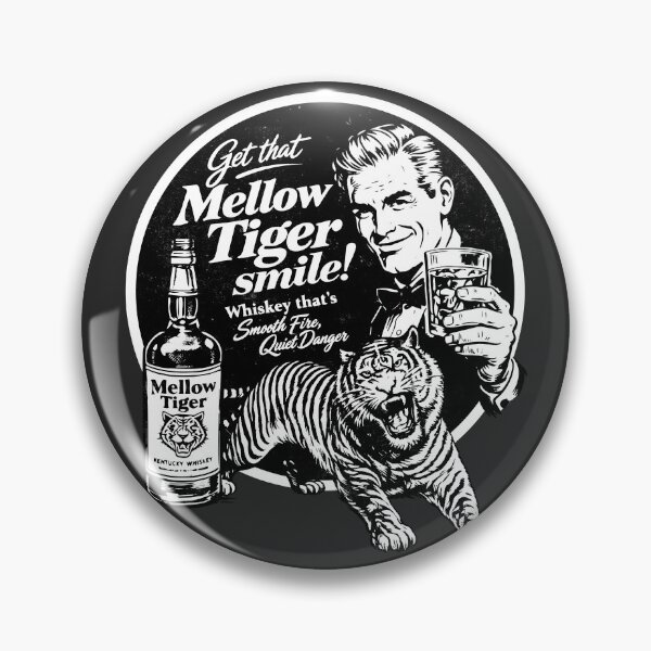Item preview, Vintage Smooth Tiger Whiskey designed and sold by Kujo Dangerous Vintage.
