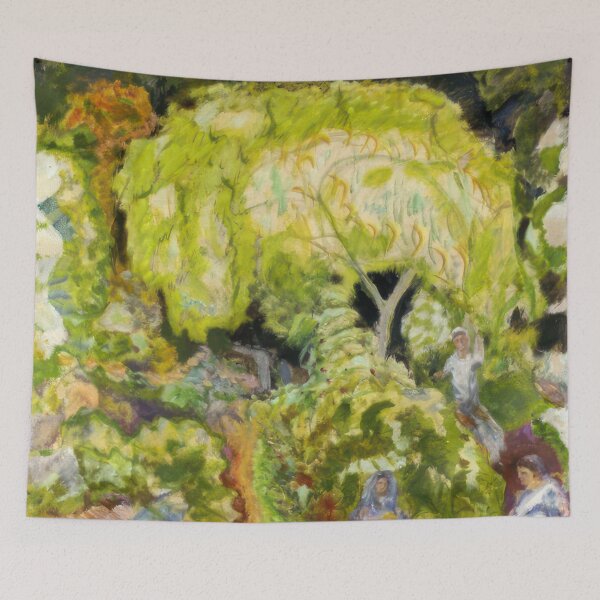 Item preview, Landscape with Three Figures and Willow   1912  - Pierre Bonnard designed and sold by nebelimr.
