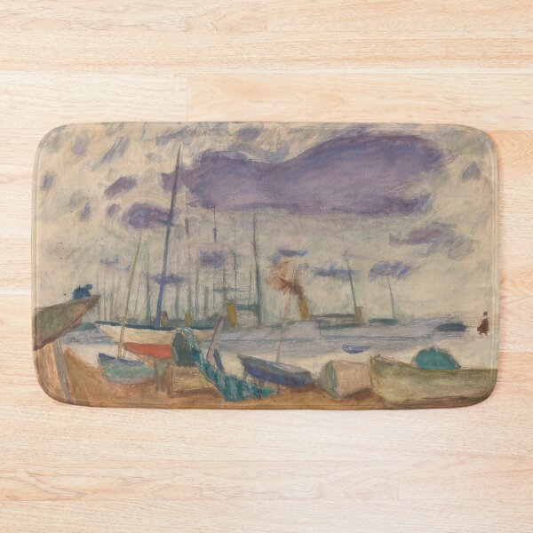 Item preview, Le Port de Cannes   1935 France  - Pierre Bonnard designed and sold by nebelimr.