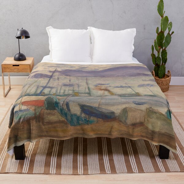 Item preview, Le Port de Cannes   1935 France  - Pierre Bonnard designed and sold by nebelimr.