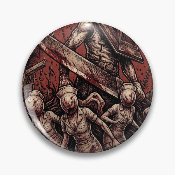 Item preview, Pyramid Head SH2 Remake Fan Tribute Horror Monster Executioner designed and sold by Senpaiwaves.