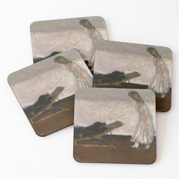 Item preview, Marthe and the dog  Black   1905  - Pierre Bonnard designed and sold by nebelimr.