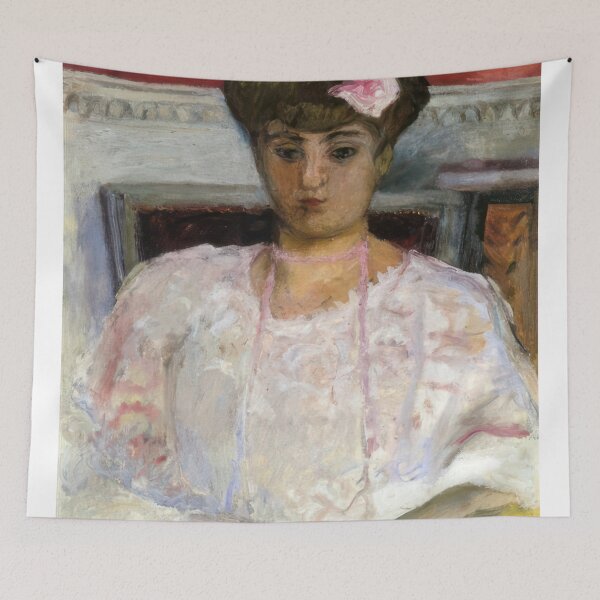 Item preview, Misia with a Pink Corsage   1908  - Pierre Bonnard designed and sold by nebelimr.