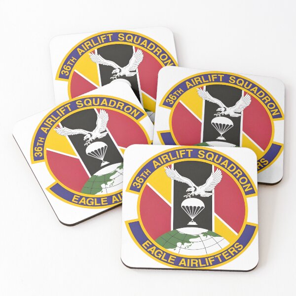 Item preview, Official Emblem of the 36th Airlift Squadron Eagle Airlifters designed and sold by CharlieDesings.