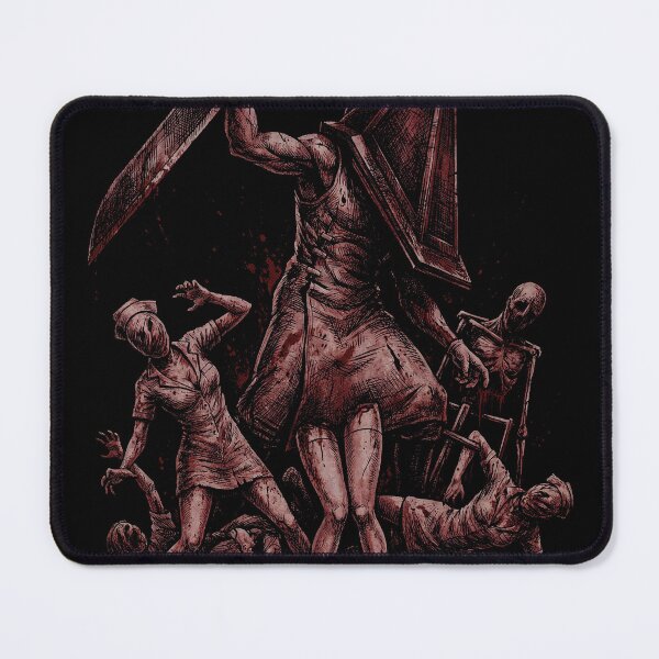 Item preview, Pyramid Head Reimagined Silent Hill 2 Remake Red Thing Boss Fight designed and sold by Senpaiwaves.