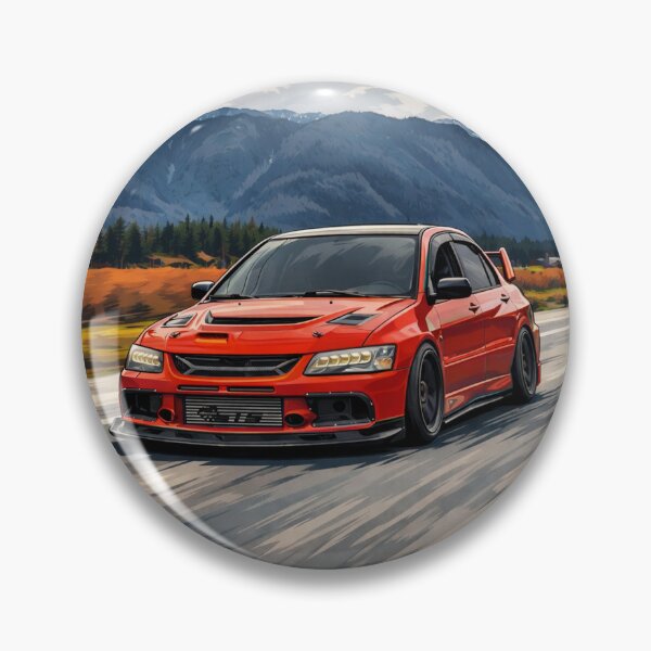 Item preview, Rally Red Mitsubishi Evo 9 Lake Run designed and sold by TheMitsuGuy.
