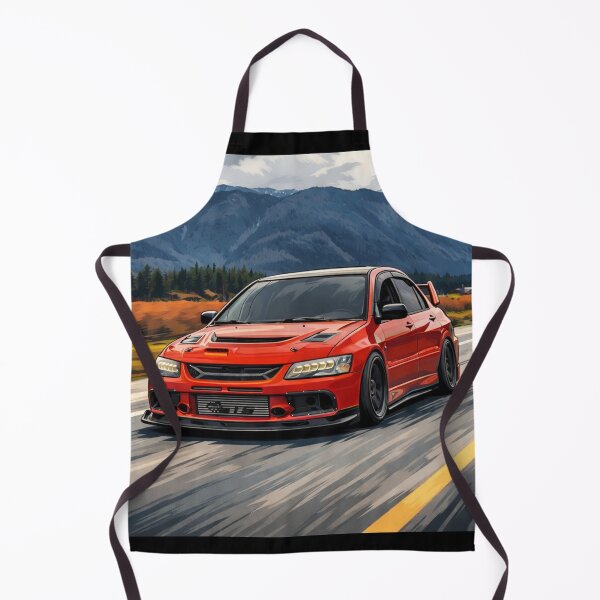 Item preview, Rally Red Mitsubishi Evo 9 Lake Run designed and sold by TheMitsuGuy.